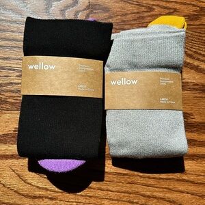 Large Wellow Compression Socks - new with tags